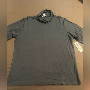 Tribal Jeans Alpine Green Short Sleeve Turtleneck